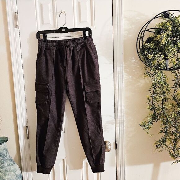 New Stellaluce Cargo Jogger Denim Style Pants. - Picture 1 of 14